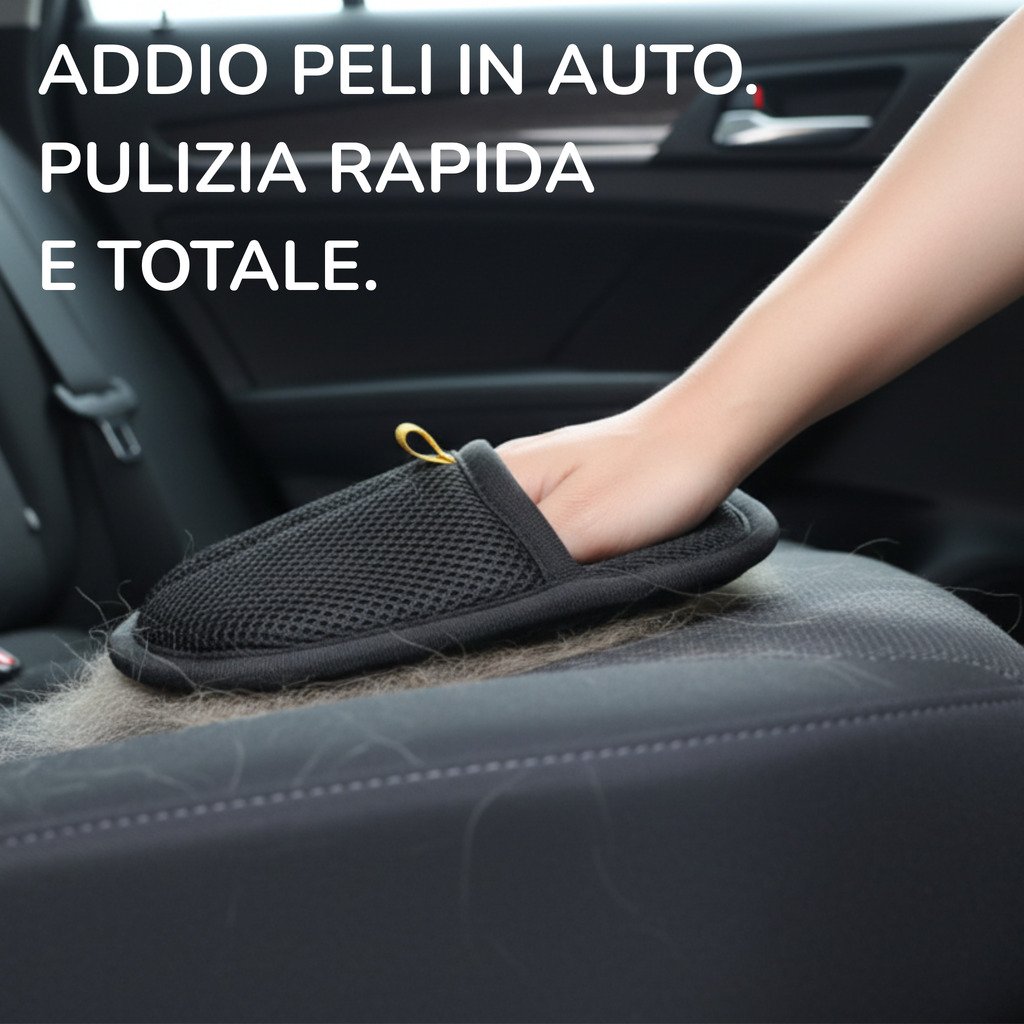 Guanto Elettrostatico Raccogli Peli